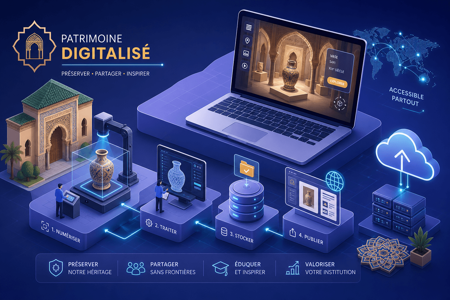 Muse Virtuel Maroc Comment Numriser Votre Institution Culturelle