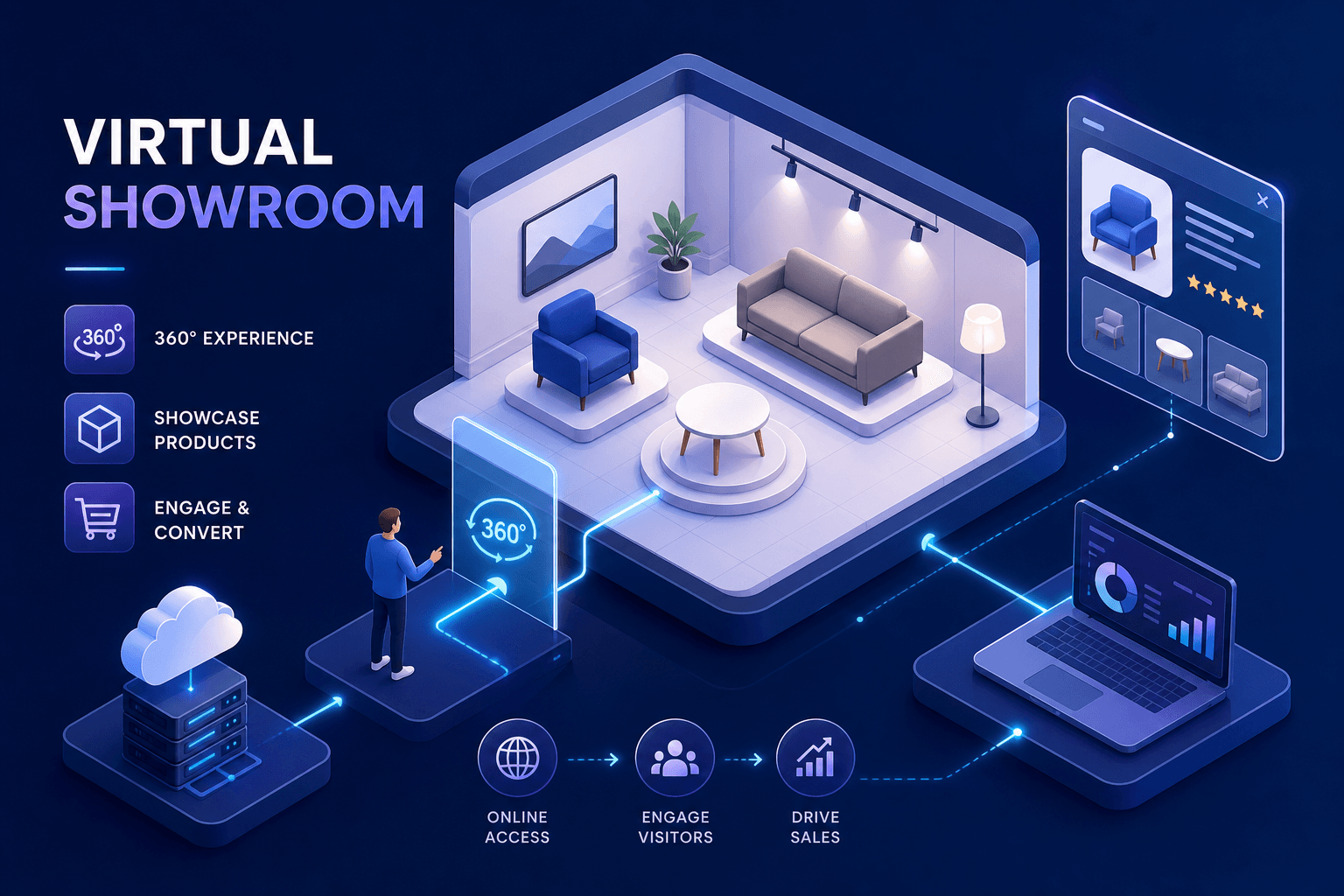 Visite Virtuelle Showroom Comment Prsenter Vos Produits En Ligne