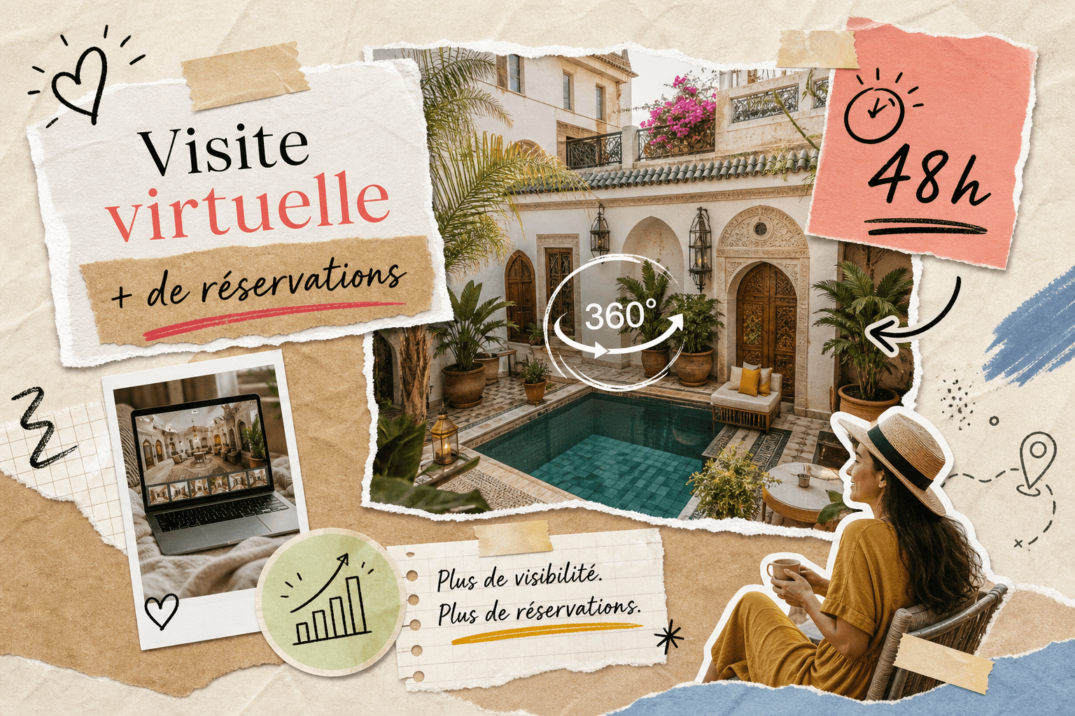 Tour Virtuel Riad Mthode 48 H Pour Plus De Rservations