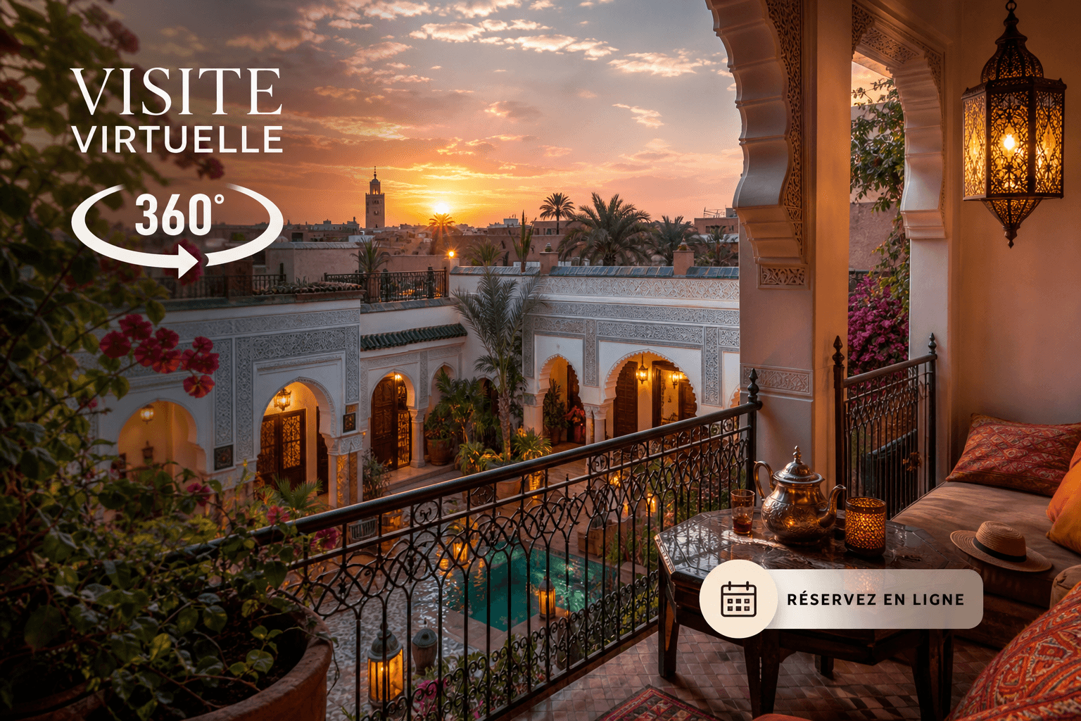 Riad Virtual Tour Marrakech Book with Confidence