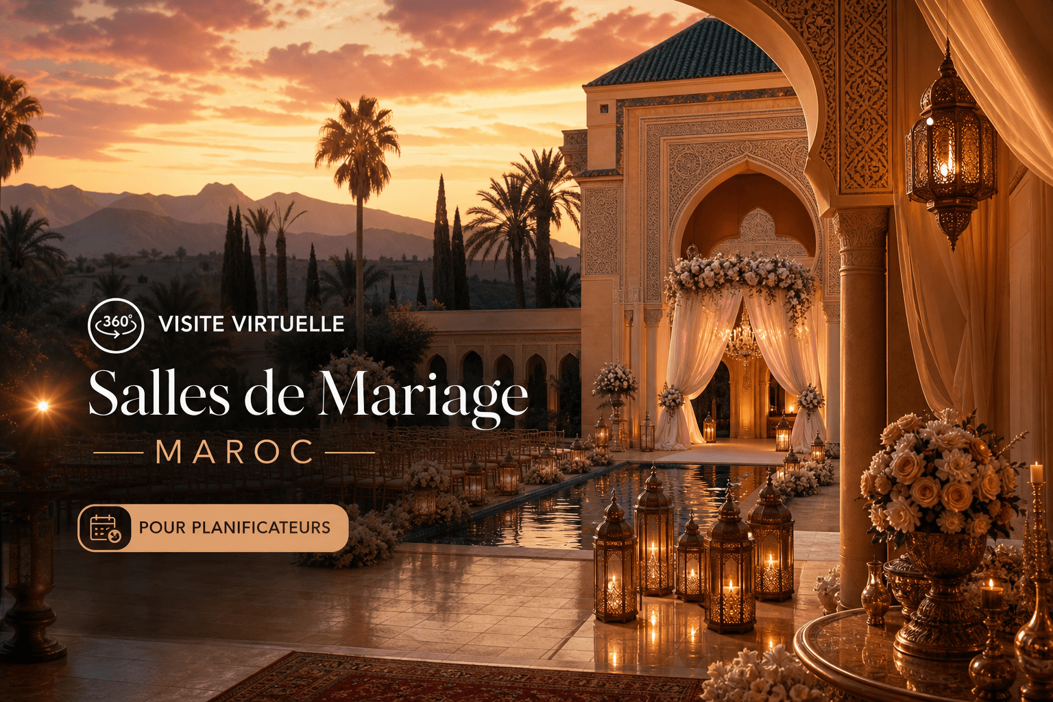Visite Virtuelle Salle De Mariage Maroc Pour Planificateurs